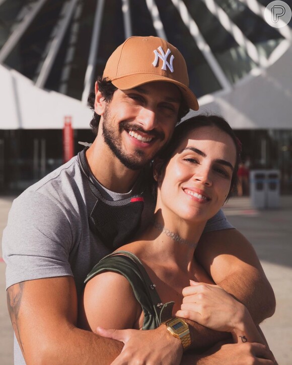 Pérola Faria e Mario Bregieira começaram a namorar nos bastidores da novela 'Gênesis'