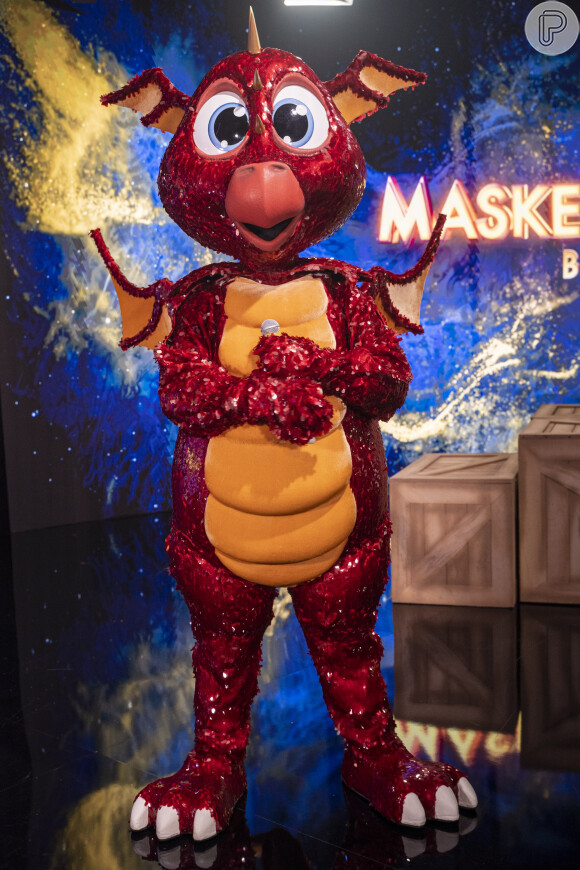 'The Masked Singer': o Dragão, por ter vencido a batalha inicial, não correu o risco de ser eliminado na primeira parte da competição