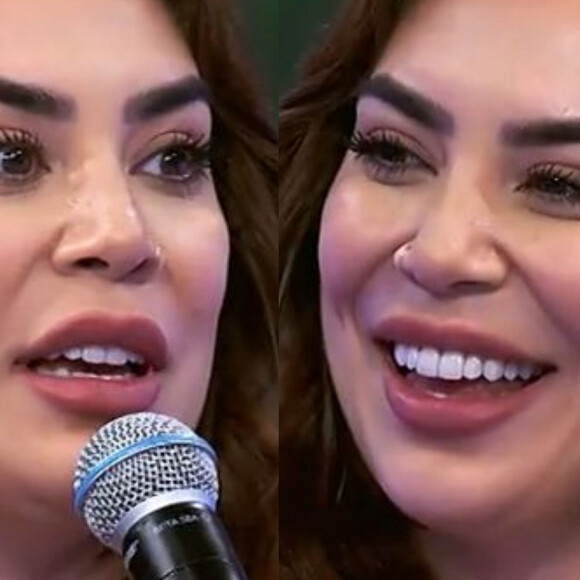 Naiara Azevedo participou do 'Domingão com Huck'