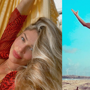 Grazi Massafera e Alexandre Machafer: os primeiros sinais da relação vieram através das redes sociais. As constantes trocas de likes e comentários despertaram a atenção dos fãs da atriz