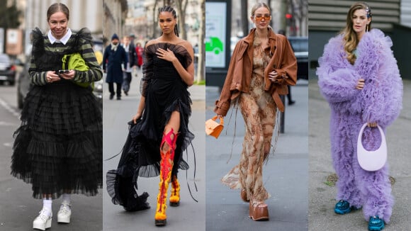 Pelúcia, vestido wide e mais! Conheça as tendências mais polêmicas em alta na Paris Fashion Week