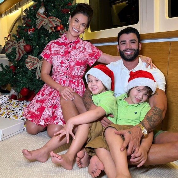 Andressa Suita não tem planos de aumentar a família com Gusttavo Lima