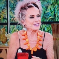 Ana Maria Braga usa colar exótico e web repercute look: 'Ostentando acessório caríssimo'