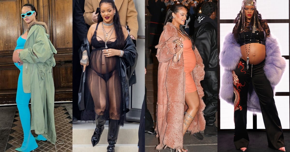 Looks de Rihanna na gravidez quebram tabus: 4 provas que cantora  revolucionou na moda gestante - Purepeople