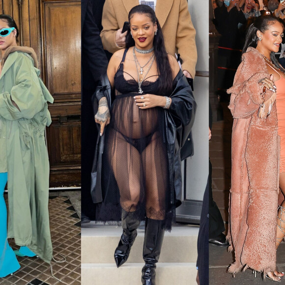 Moda de Rihanna na gravidez: 4 tabus que a artista quebrou com seus looks e + de 15 fotos