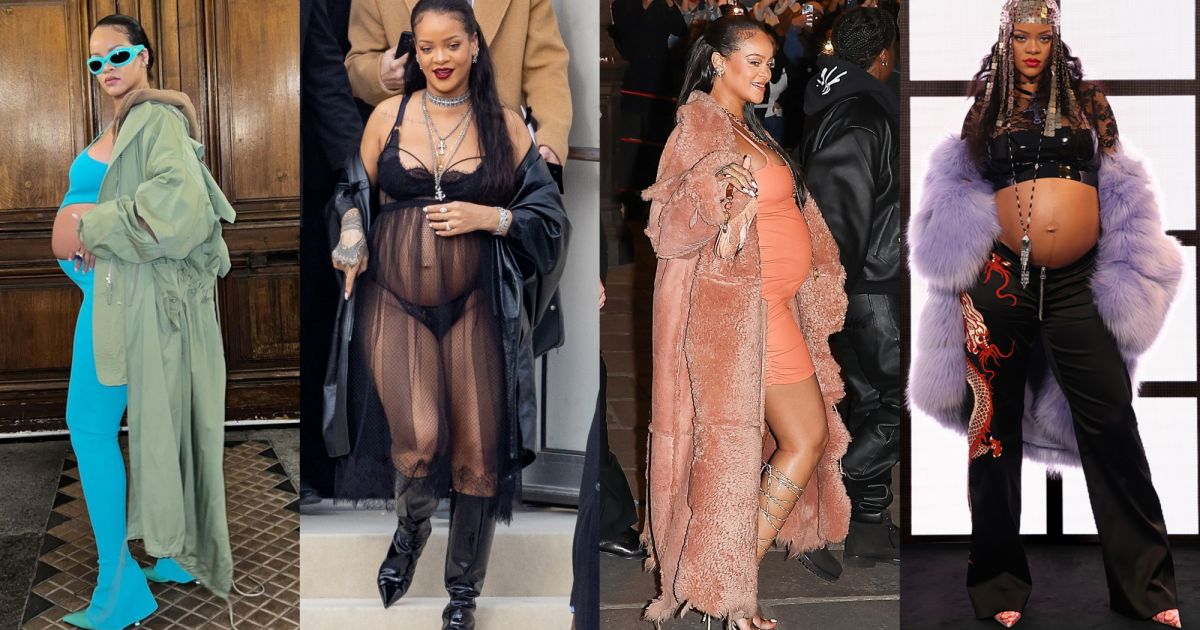 Gravidez de Rihanna: 4 tabus ultrapassados de moda quebrados por looks da cantora : - Purepeople