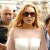 Lindsay Lohan chega atrasada ao seu julgamento, em Los Angeles, na Califórnia, em 18 de março de 2013