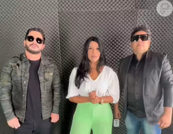 Calcinha Preta, banda que tinha Paulinha Abelha como vocalista, afirmou que voltar à estrada sem cantora é difícil