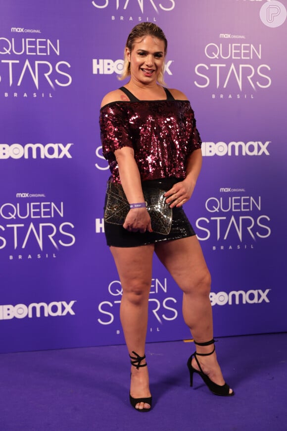 Glamour Garcia prestigiou a festa de lançamento do reality 'Queen Stars Brasil'