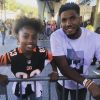 No Instagram, Tyler Boyd posta fotos jogando pelos Bengals e com a filha, Taylen