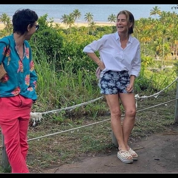 Rumores de namoro entre Maitê Proença e Adriana Calcanhoto começaram em setembro do ano passado