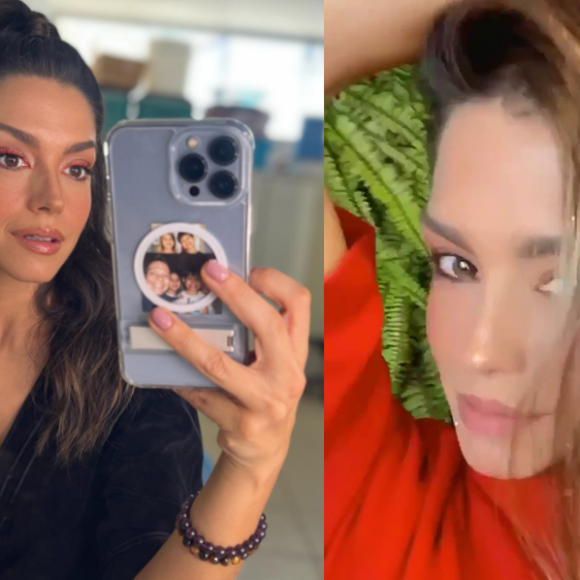 Antes e depois de Thais Fersoza: atriz adotou tonalidade morena iluminada nos cabelos! 