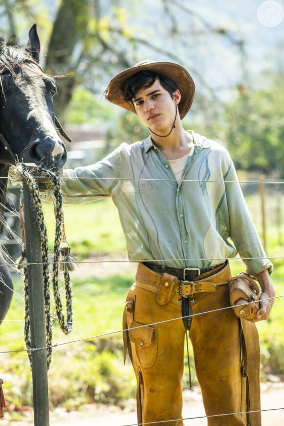 No elenco da novela 'Pantanal', Drico Alves tem 19 anos e 6 trabalhos na TV