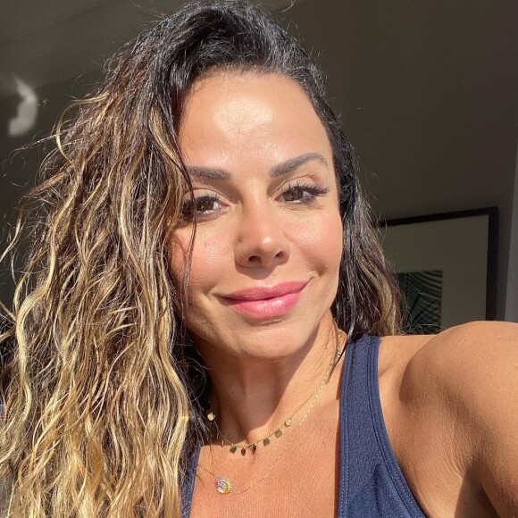 Viviane Araujo já entregou os nomes do bebê, em entrevista à coluna de Patrícia Kogut, no 'O Globo'