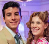 Arminda (Caroline Dallarosa) e Inácio (Ricky Tavares) se beijam pela 1ª vez na novela 'Além da Ilusão' depois que o garçom imagina a garota de lingerie