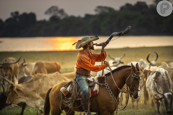 Joventino (Irandhir Santos) sumiu em uma caçada na novela 'Pantanal'