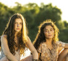 2ª fase da novela 'Pantanal': Maria Marruá (Juliana Paes) e Juma Marruá (Alanis Guillen) são surpreendidas com visita