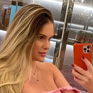 Bárbara Evans também tem usado as redes sociais para compartilhar os desafios da maternidade