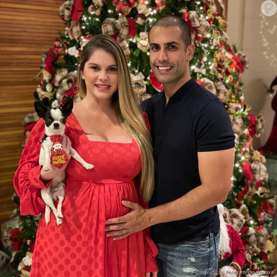 Bárbara Evans deu à luz no dia 3 de abril