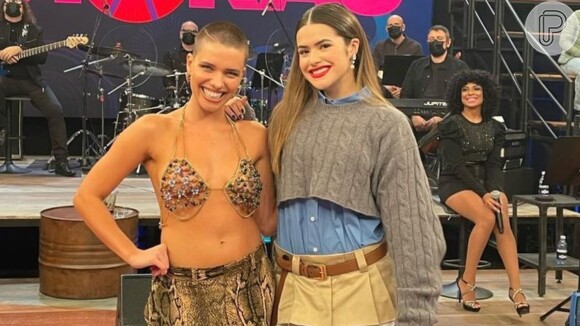 Maisa e Bruna Linzmeyer causam polêmica com looks escolhidos