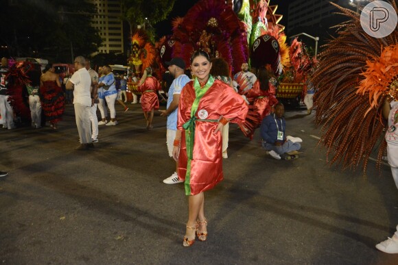 Mileide Mihaile é musa da Grande Rio e quer mostrar seu samba no pé na Avenida
