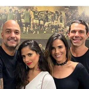 Camilla Camargo publicou uma foto com o marido, Wanessa e Marcus