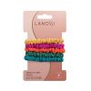 Mini Scrunchies vão deixar seu dia a dia mais prático: essas são da linha Esmerald 6 Unidades, da Lanossi Beauty & Care
