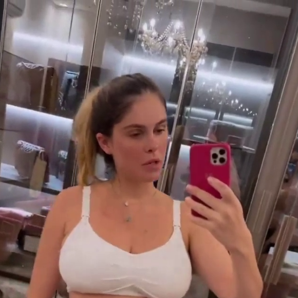 Corpo pós-parto: Bárbara Evans ainda quer perder mais 11 kg após nascimento de Ayla