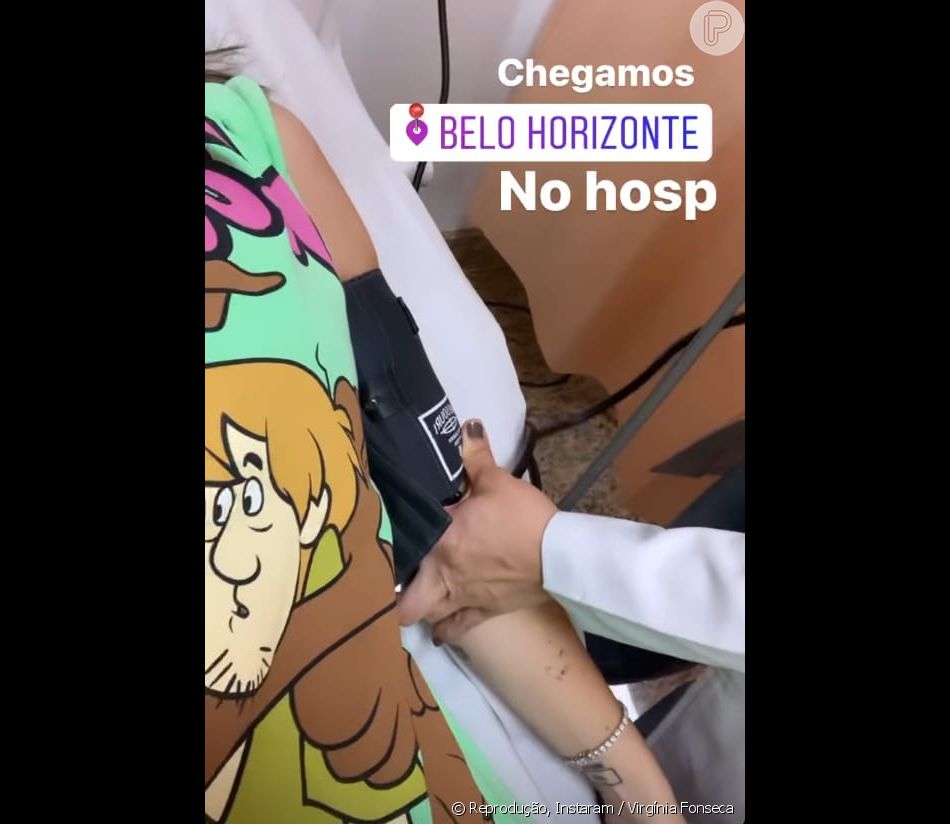 Virgínia Fonseca precisou ir a hospital para tomar remédio para dor de cabeça