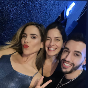 Wanessa Camargo foi com amigos para show de Jão