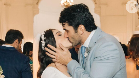 Casamento de Marcela Barrozo: atriz e Luiz Fernando oficializaram união em 4 de junho de 2022