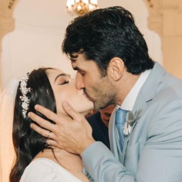 Casamento de Marcela Barrozo: atriz e Luiz Fernando oficializaram união em 4 de junho de 2022