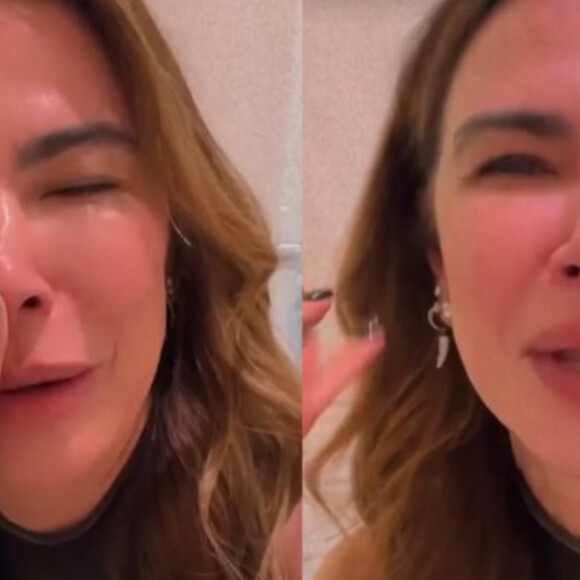 Luciana Gimenez chorou ao ter detalhes de sua herança revelados