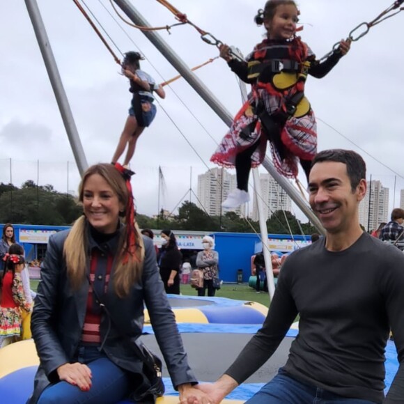César Tralli não esteve na festa de Ticiane Pinheiro