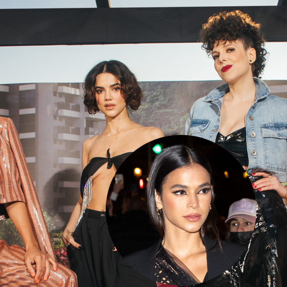 Sem Bruna Marquezine, elenco de 'Maldivas' se reuniu para o lançamento da série em São Paulo