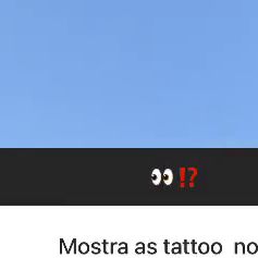 João Guilherme exibiu para os fãs as tatuagens mais recentes