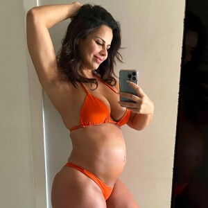 Viviane Araújo está grávida de 7 meses de seu primeiro filho
