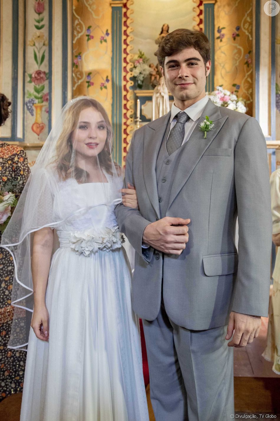 Isadora (Larissa Manoela) cancelou casamento com Davi (Rafael Vitti) em pleno altar na novela 'Além da Ilusão'