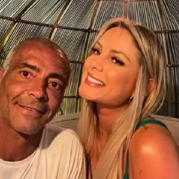 Romário e Marcelle estão juntos desde fevereiro