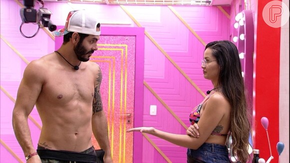 Juliette e Rodolffo mostraram bastante sintonia durante o 'BBB 21'