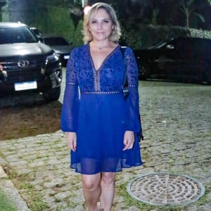 Heloísa Périssé foi à festa de Ingrid Guimarães no Rio de Janeiro