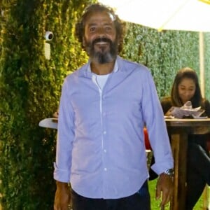 Marcos Palmeira esteve na festa de Ingrid Guimarães no Rio de Janeiro