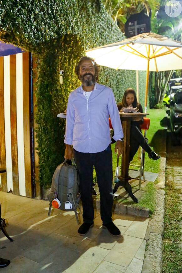 Marcos Palmeira esteve na festa de Ingrid Guimarães no Rio de Janeiro