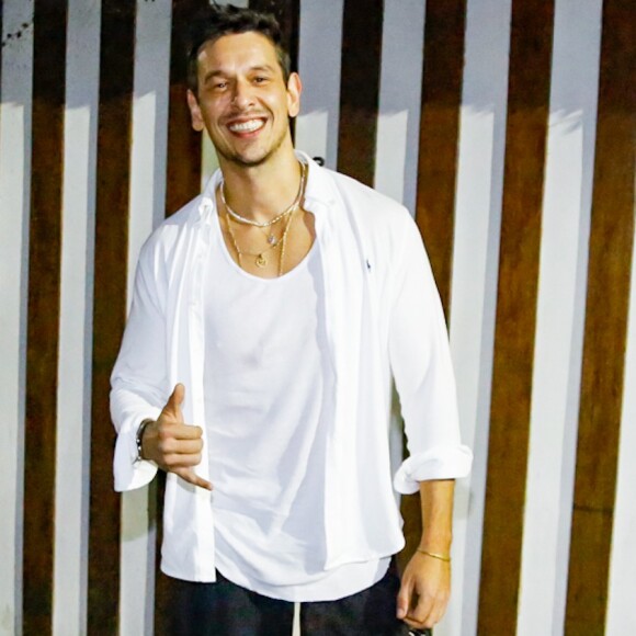 João Vicente de Castro foi à festa de Ingrid Guimarães no Rio de Janeiro