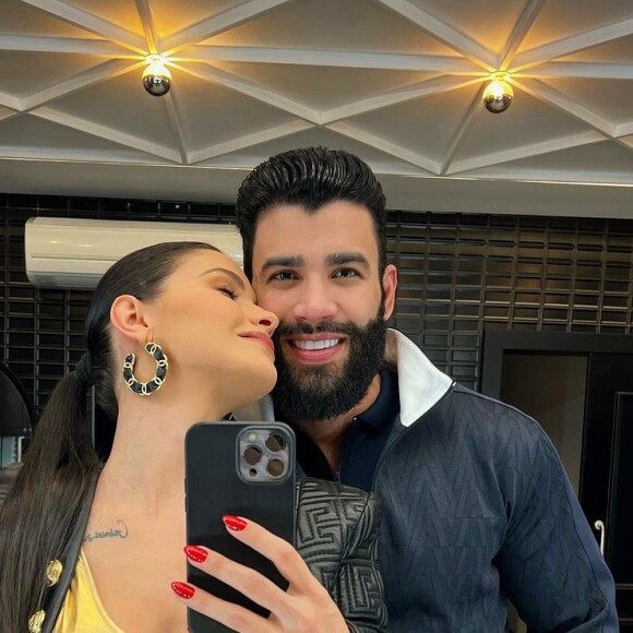 Anderssa Suita tem compartilhado mais momentos ao lado de Gusttavo Lima na web