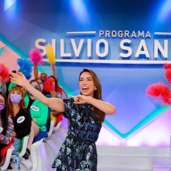 Patrícia Abravanel tem substituído o pai no 'Programa Silvio Santos' por conta dos afastamentos do veterano por questões de saúde