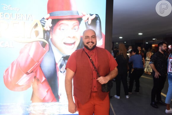 Tiago Abravanel prestigiou pré-estreia VIP do musical de 'A Pequena Sereia'