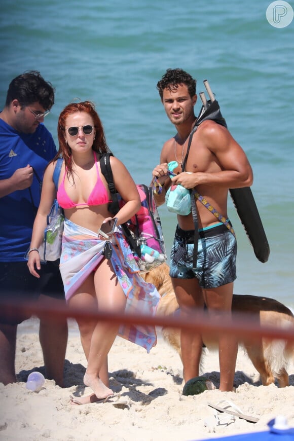 Larissa Manoela e André Luiz Frambach viveram um romance em 2021