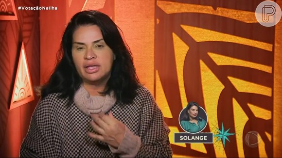 Ilha Record: Solange Gomes promete vingança para vila caso vá para o Exílio