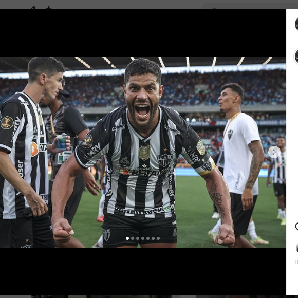 Hulk é atacante do Atlético Mineiro